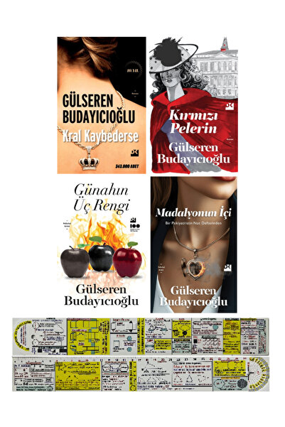 Doğan Kitap Gülseren Budayıcıoğlu 4 Kitap / Kral Kaybederse + Kırmızı Pelerin...