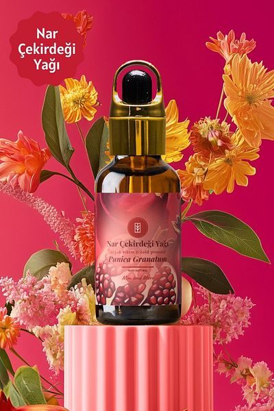 Mim and More Pomegranate Seed Oil - Cold Pressed 100% Pure Natural, 50ml