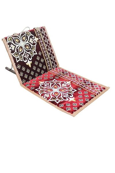 Cady One Ground chair for trips and camping with a foldable and adjustable backrest106×6×50 cm
