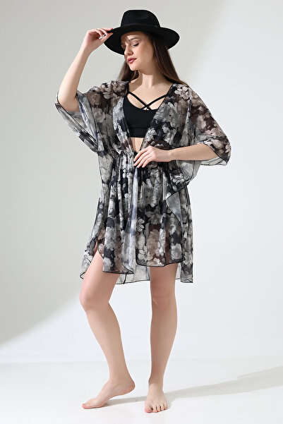 Esberin Μπροστινό μοτίβο με κορδόνια από τούλι Pareo