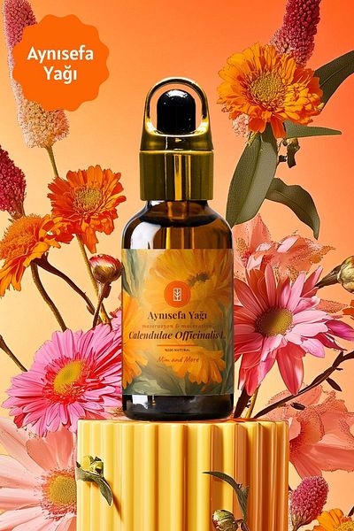 Mim and More Calendula Oil - Maceration 100% Pure Natural, 50ml
