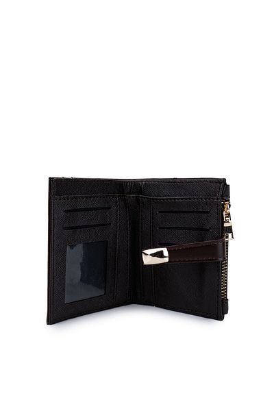minebag Women's Faux Leather Wallet - Bitter Brown Mn102
