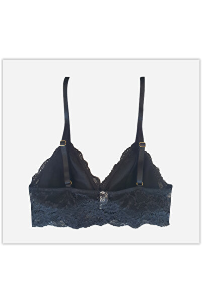 DEEP SECRET Чорна мереживна бралетт