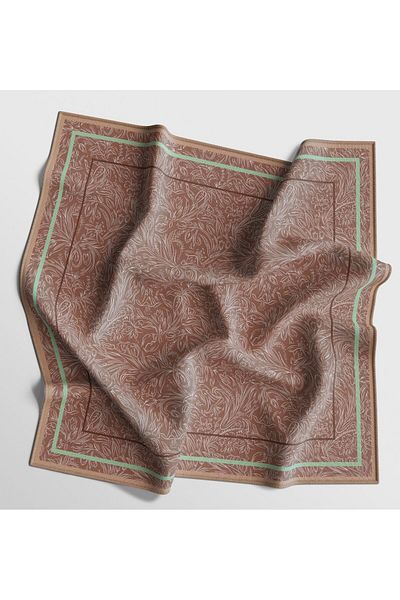PİRAMİT Cotton Scarf - Hand Stitched Daily Ethnic Pattern New Season