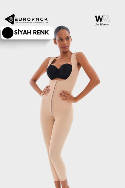 EUROPACK Lp-222 مشد ضغط مغلق من الخلف بعد نقل الدهون BBL - طول المعصم من النوع C