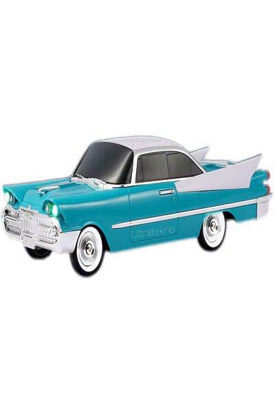 ULTRATEKNO WS-1965BT Dodge 59 Model Retro Araba Bluetooth Hoparlör Fm Radyo U...