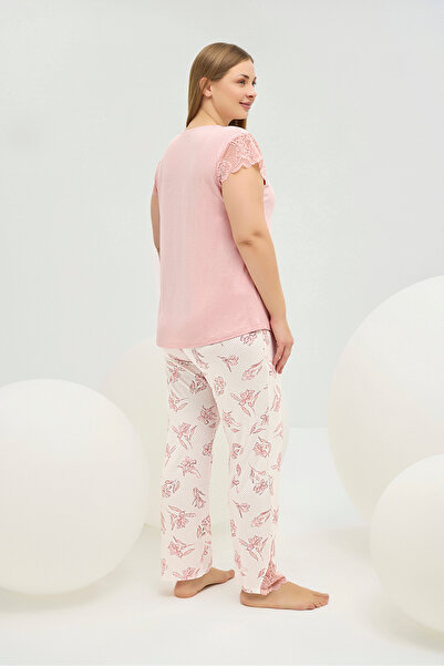 Sevim 16711 ЖІНОЧИЙ ПІЖАМНИЙ КОМПЛЕКТ ВЕЛИКОГО РОЗМІРУ
