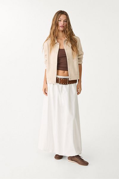 Stradivarius Faux suede jacket