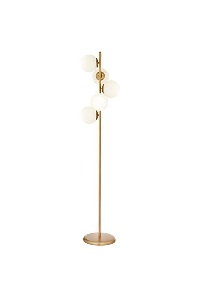 Apliqa Lampader HubRom, UZEL 3588-5L-FR 30x153 cm 5xE27-60W Antiq