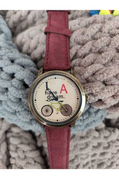 emrestore Sade ve Şık: Vintage Tarzda Bisikletli Kol Saati