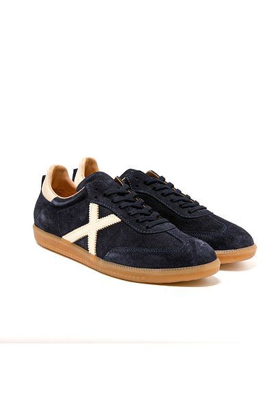 John May Men's Sneaker (Casual) Rc-25Y-088-M-Vade John May Laci Suede-Beige Leather