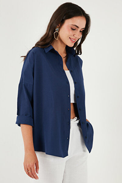 Lela Cotton Blended Regular Fit Shirt Shirt 6772418