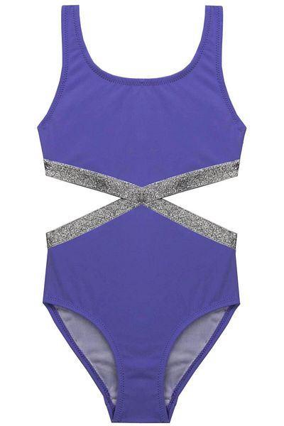 DEEP BEACH Lilac Glitter Girl's Mayokini Db 200568 Cm
