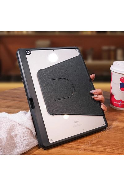 Choice حافظة دوارة لجهاز iPad 10th 10.9 2022 باللون الأسود لجهاز iPad 10.2 7th 8th 9th iPad A16 11th10th Generation