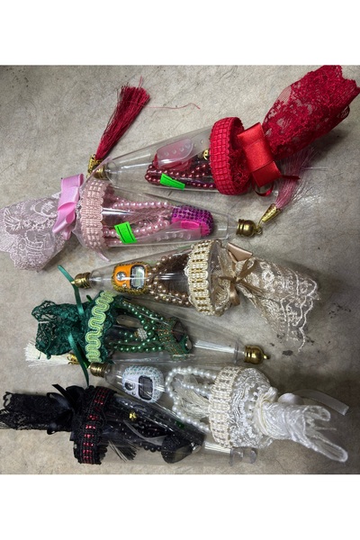 Muensu 10 Adet Gipürlü Zikirmatik, Tesbih Seti Hac,umre,hediyelik,dağıtmalık,...