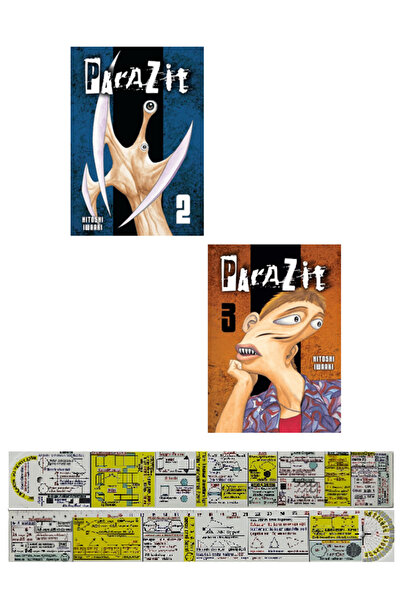 Kayıp Kıta Yayınları Parazit 2-3. Ciltler Manga Seti + Mat. Öğreten Cetvel