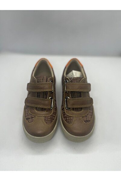 Ortopedia Ortopedik Deri Ayakkabı Ha345-1  Kahve/Oranj