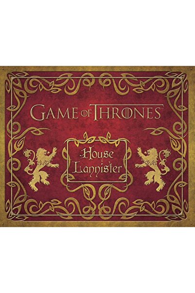 Pandora Kitabevi Game of Thrones : House Lannister Deluxe Stationery Set