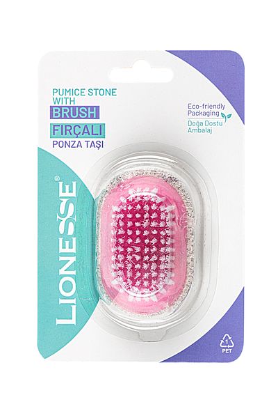 Lionesse Brushed Pumice Stone Ps-22 - Double Sided, Heel & Nail Care