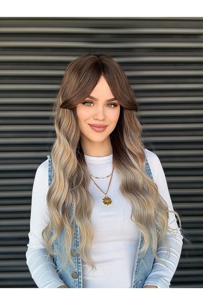 Fenomen Peruk New Season Wavy Ombre Vip Wig with Ombre