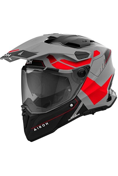 Airoh Commander 2 Reveal Red Fluo Matt Kask