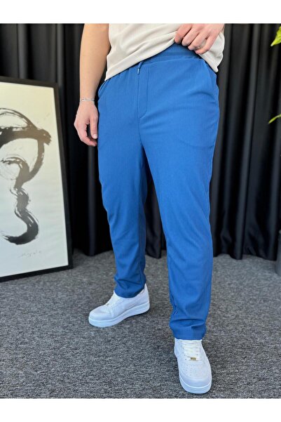 RASCHA Men's Indigo Ottoman Sweatpants