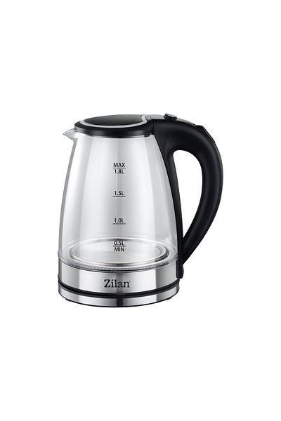 Zilan Fierbator electric Zilan ZLN8115, putere 1800 W, capacitate 1.8 litrii, transparent