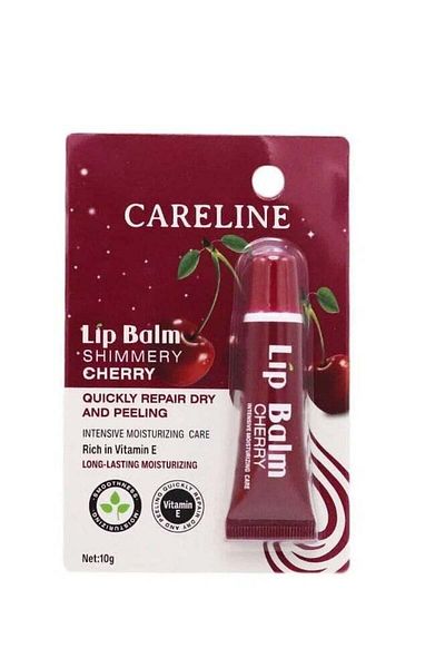 Careline 2 pieces of cherry lip balm 10g