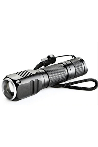 Angel Of Life F.B.I F-82 T6 Led Zoomlu 2000 LM Yüksek Işık Şarjlı El Feneri