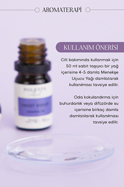 Polente Natural Menekşe Uçucu Yağı 5 ml