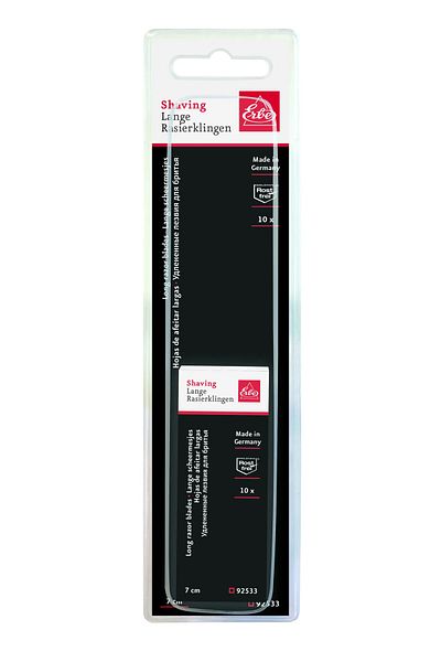 Solingen Long Shaving Razor - Erbe 7 Cm, 10 Pieces 92533