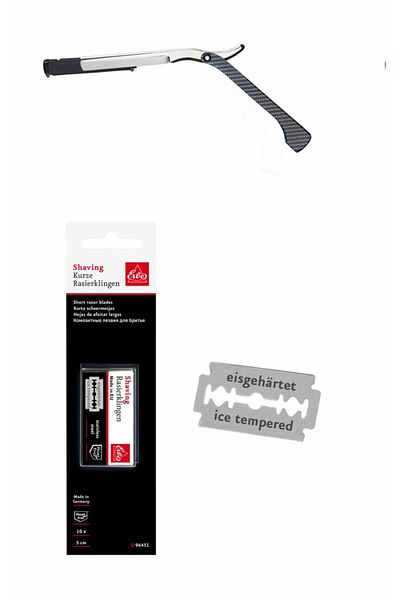 Solingen Erbe Shaving Razor 10 Pieces 96451