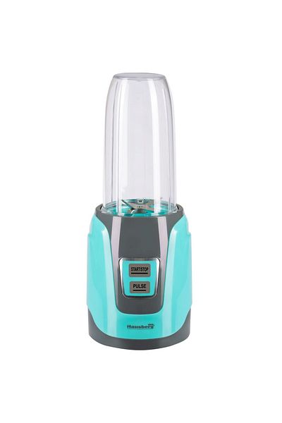 Hausberg Blender Hausberg HB-7675BL Bleu ,Putere 1000W, Capacitate 1000ml, motor de cupru