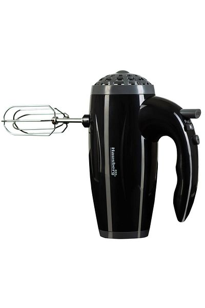 Hausberg Mixer de mana Hausberg HB-4119NG, 5 viteze, putere 300W, motor de cupru, Negru