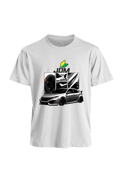 JDM Κωδικός Trend JDM FC5 Πακέτο Jdm Street Ανδρικό μπλουζάκι Lover - Dad T-shirt
