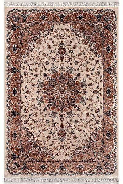 Royal Halı Royal Halı Jasmin Ij04b Yumuşak Dokulu Etnik ve Geleneksel Motifli 120 Tarak İpek Halı