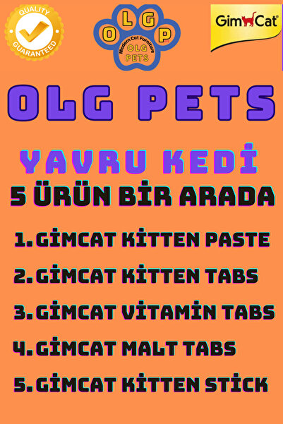 Gimcat Kitten Paste , Gimcat Sticks , Gimcat Malt Tabs , Gimcat Vitamin Tabs , Gimcat Kitten Tabs