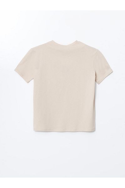 LC Waikiki New Season Crew Neck Printed Women's T-Shirt - S5Kr10Z8