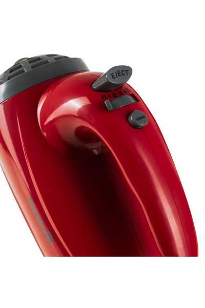 Hausberg Ruční mixér Hausberg HB-4119RS, 5 rychlostí, výkon 300 W, měděný motor, červený