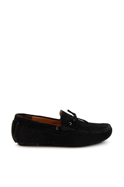 Bambi Siyah Leather Erkek Loafer Ayakkabı E01547070102