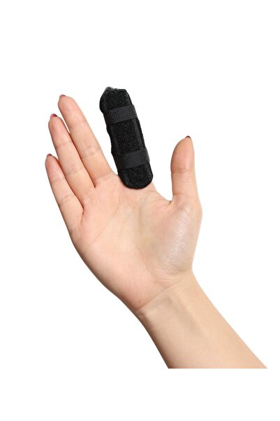 ALUSLİVE جبيرة إصبع من القماش العملي الفاخر للغاية من Aluslive قياسية لليد اليمنى واليسرى قابلة للتعديل ALUS-813