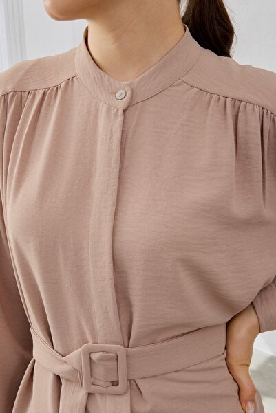 QANU Μινκ με κούμπωμα Ferace