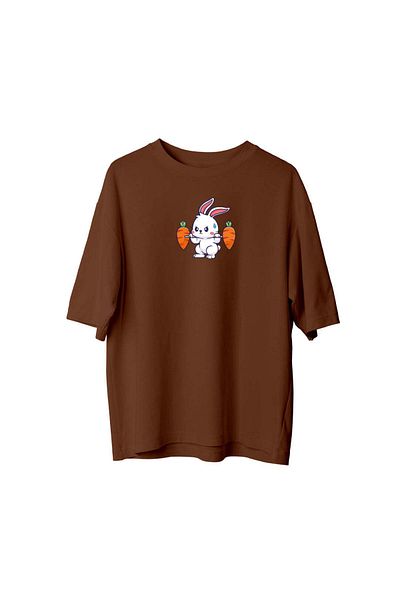 DWN WEAR Rabbit Gym - Υπερμεγέθη T-Shirt