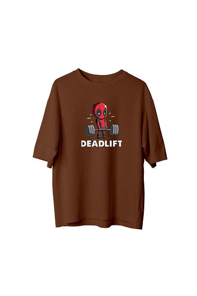 DWN WEAR Мъртва тяга - Deadpool - Тениска с голям размер