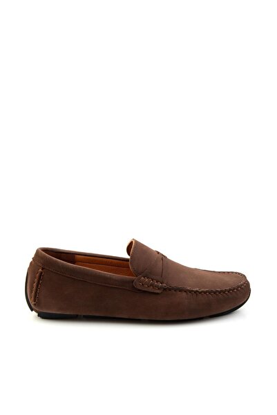 Bambi Kahve Leather Erkek Loafer Ayakkabı E01547007801