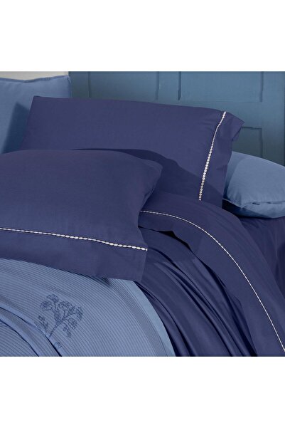 Sarev Eva Eldon Blue Single 100% Cotton Duvet Cover and Pike Set