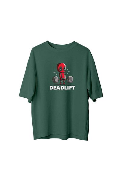 DWN WEAR Deadlift - Deadpool - Υπερμεγέθη μπλουζάκι