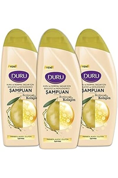 Genel Markalar Duru Şampuan Kolajen Ve Zeytinyağı 700 Ml X 3 Adet