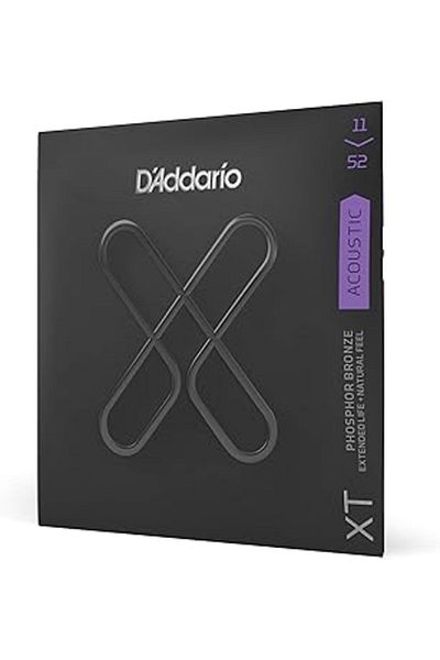 Hepta Collection D'Addario Xtapb1152 Acoustic Guitar String Set, Phosphor Bronze Light