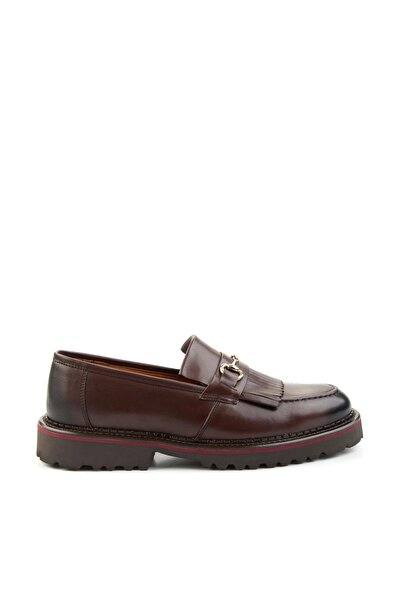 Bambi Kahve Leather Erkek Loafer Ayakkabı E01755132341